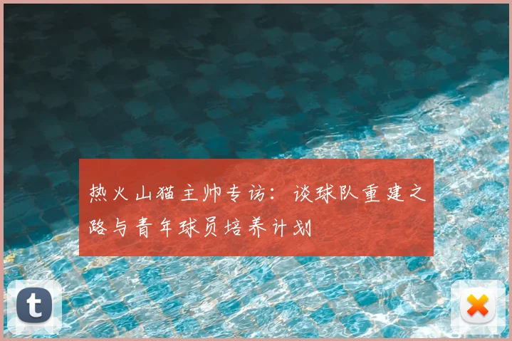 热火山猫主帅专访：谈球队重建之路与青年球员培养计划